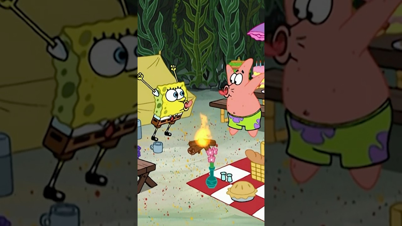 spongebob & patrick praise the magic conch 🐚