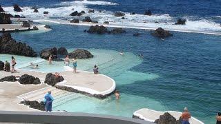 Porto Moniz natural pools Madeira Island Portugal