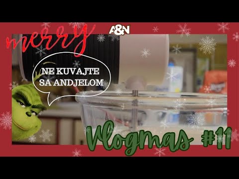 VLOGMAS '23 🎄 11/12 NEKUVAJTE SA ANDJELOM PRVI PUT U NOVOJ KUHINJI