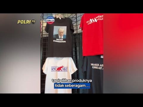 VOA : MERCHANDISE YANG DIJUAL DI KONVENSI PARTAI REPUBLIK