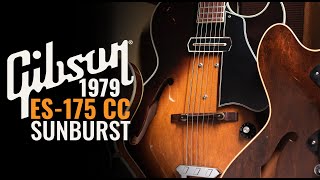Video thumbnail for 1979 Sunburst Gibson ES-175CC | CME Vintage Gear Demo | Nathaniel Murphy by Chicago Music Exchange