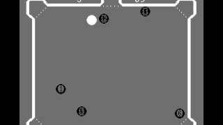 Arcade Game: Pool Shark (1977 Atari)