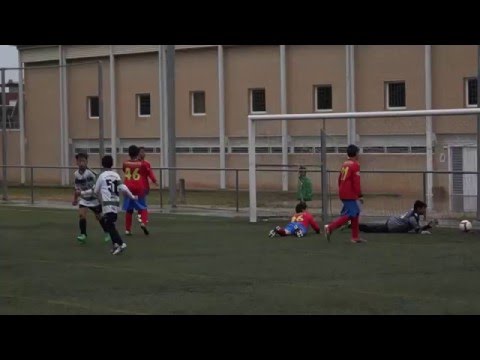 U.E.Sants Alevín "F" vs Hospitalet A. - Gol Tenzin