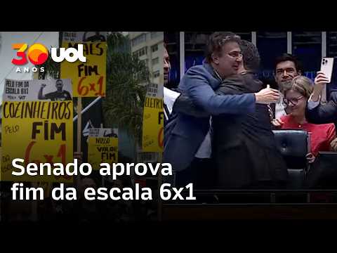 Fim da escala 6×1: Senado aprova PEC que reduz jornada de trabalho para 40 horas semanais