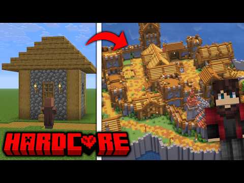 Vylepšil jsem VESNICI v Minecraft HARDCORE...
