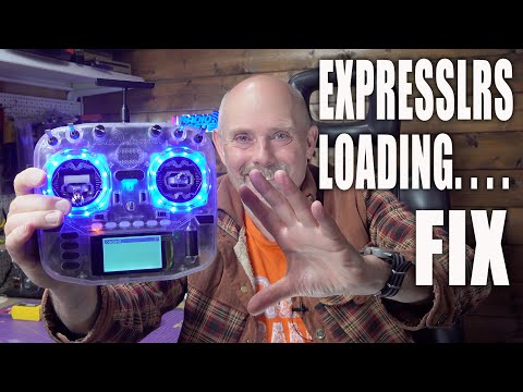 How to fix a RadioMaster/EdgeTX ExpressLRS LUA script that gets stuck saying Loading.....