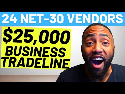 24 Net 30 Accounts GUARANTEED To Approve New Businesses - NO PG Required!