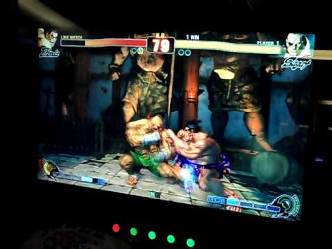 Cuongster Honda VS Slizzle Sagat SF4 London Arcade Sessions
