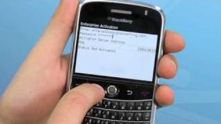 Blackberry Bold 9000: How to set up your email