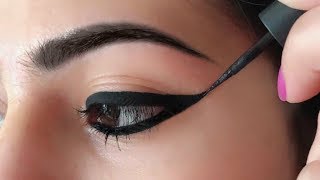 Wing Eyeliner लगाने का सही तरीका - How To Apply Perfect Winged Eyeliner for Beginners | Anaysa