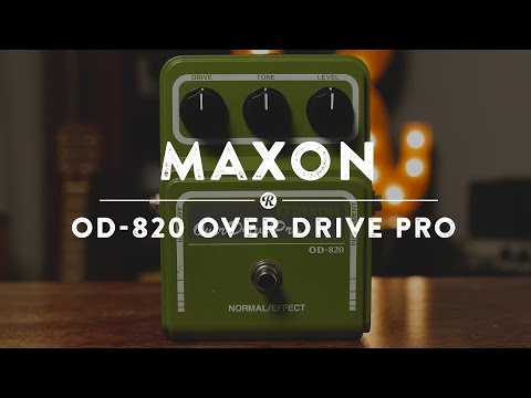 Maxon OD-820 Overdrive Pro Overdrive Pedal - Wide & Open - Made In Japan image 5