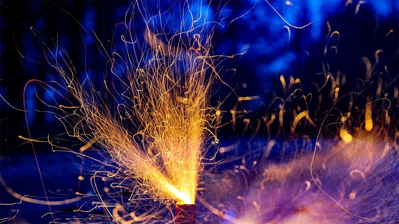 Propellant black powder. Video #24