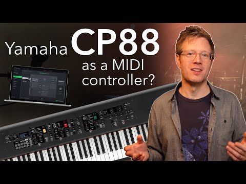 Can I use the Yamaha CP88 as a MIDI controller?