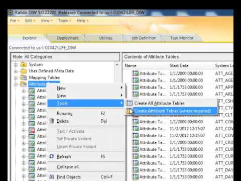 Data Warehouse Automation with Kalido