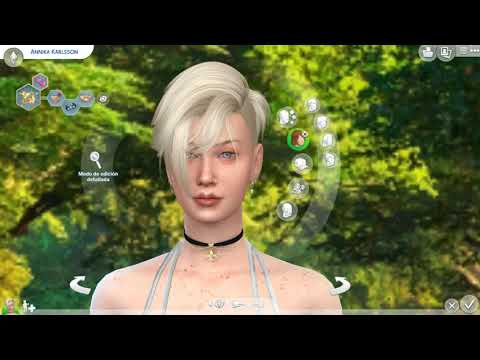 sims 4 high detail download blonde female Annika Karlsson by Bonita100 Cas Video Preview