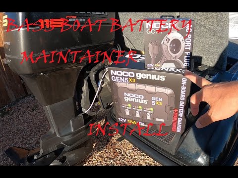 NOCO GENIUS GEN 5 x3 BATTERY MAINTAINER INSTALL