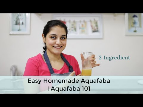 How to make Home-made Aquafaba l Beginners guide to Aquafaba  l 2 Ingredients aquafaba