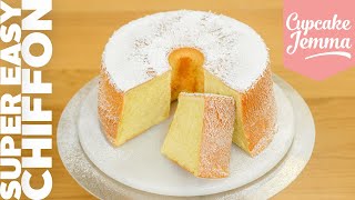 Chiffon Cake Recipe | Cupcake Jemma