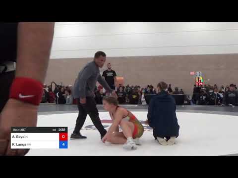 65 Kg Rr Rnd 1 - Alara Boyd, In Vs Katerina Lange, Mn