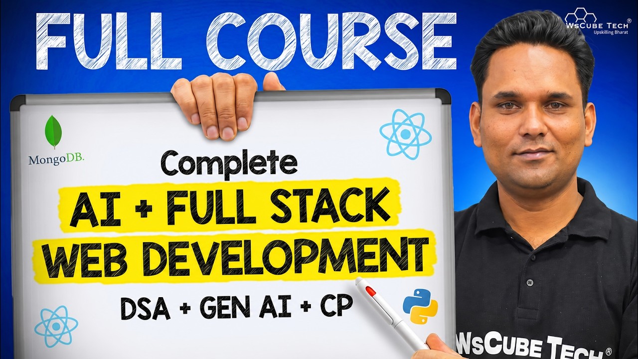 Become Full Stack Developer with AI + DSA + CP (New Cohort 12 is Here!)