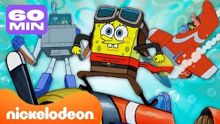 Download lagu Spongebob | Setiap Mobil, Bus, Kereta, Robot, dan Kendaraan di Bikini Bottom! | 1 Jam | Nickelodeon mp3