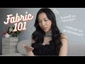 The Ultimate Fabric Guide - the differences between natural vs synthetic vs semi-synthetic fibers