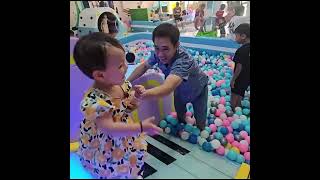 Chip was overjoyed when his father took him out, while his mother and Aunt Ten stayed home in sadnes