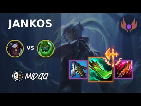 MID.GG: [ Jankos ] Kayn JUNGLE vs Zac | EUW MASTER | LOL Season 2025