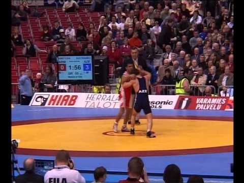 EC-2008 / Amoyan Roman (ARM) - Bayramov Rovshan (AZE) GR 55 kg gold medal match