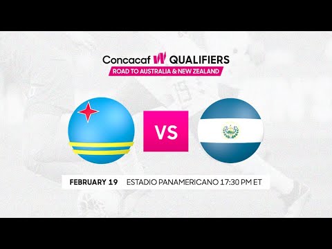 2022 Concacaf Women Qualifiers | Aruba vs El Salvador | Group D