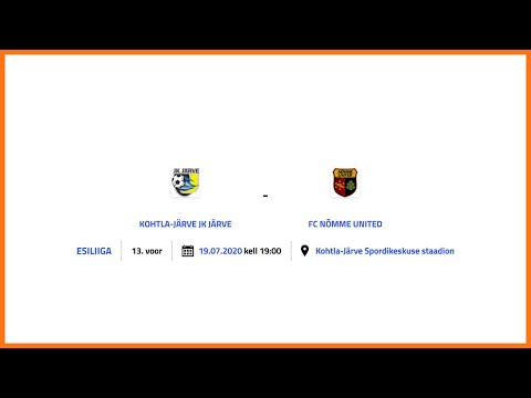 KOHTLA-JÄRVE JK JÄRVE - FC NÕMME UNITED ESILIIGA 13. voor
