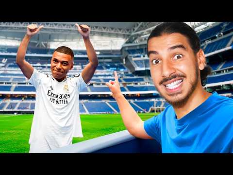 J'AI VU LE PREMIER MATCH DE MBAPPÉ AU RÉAL MADRID !