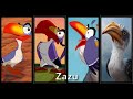 Zazu Evolution The Lion King