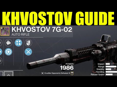 How to get Khvostov 7G-02 | Destiny 2 the final shape (Secret Quest Guide)