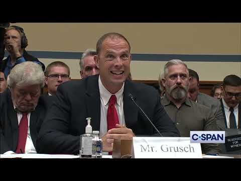 David Grusch Opening Statement at Unidentified Anomalous Phenomena (UAP) Hearing
