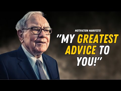 Warren Buffett's Life Advice Will Change Your Future | One of the Best Motivational Speeches Ever