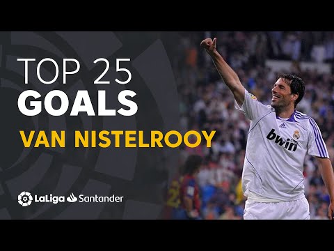 TOP 25 GOALS Ruud van Nistelrooy in LaLiga Santander