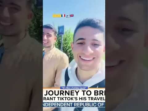 Laughing Migrant TikToks His Travels To ‘Luxury’ UK Hotel