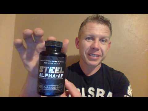 ALPHA AF STEEL SUPP  BEST REVIEW. Fake or Real? MUST WATCH!!! IG@monsterfitnex