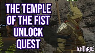 FFXIV 4.0 1208 The Temple of the Fist Unlock Quest