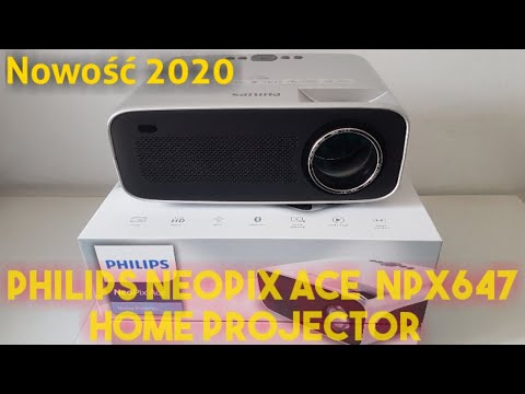 Philips Neopix Ace Home Projector NPX647/INT z Lidla cz. 2