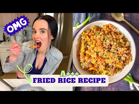 The BEST Fried Rice Recipe (BETTER THAN TAKEOUT!)