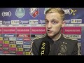 Van de Beek: 'Hebben het onnodig spannend gemaakt' - VOETBAL INSIDE