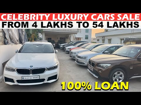CELEBRITY LUXURY CARS SALE - From 4 LAKHS !!😳 Preowned Luxury Cars Sale at LOW PRICE