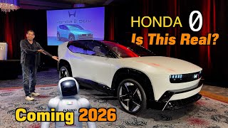 2026 Honda 0 SUV EV - The Future of Honda is Here Like it or Not 🔥🚗⚡