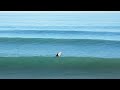 Surfing and Skimboarding T-Street on Massive High Tide - RAW Footage