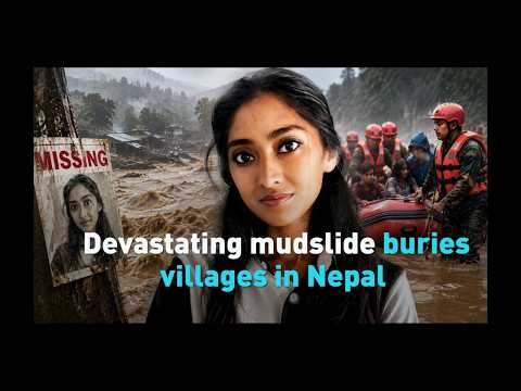 Devastating mudslide buries villages in Nepal