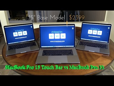MacBook Pro 15 Touch Bar 2016 Review vs MacBook Pro 13 - Which One Should You Get?