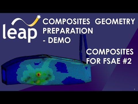 ANSYS Composites Geometry Preparation - Demo - Composites for FSAE #2