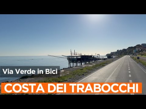 Pedalando sulla Via Verde: costa dei Trabocchi in bicicletta